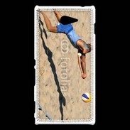 Coque Sony Xperia M2 Volley ball sur plage