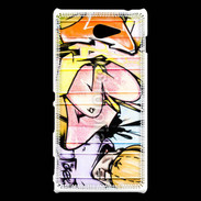 Coque Sony Xperia M2 Graffiti art 5