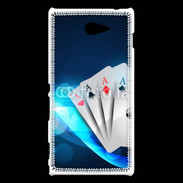 Coque Sony Xperia M2 Playing carte