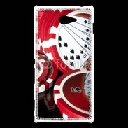 Coque Sony Xperia M2 Jeton de poker