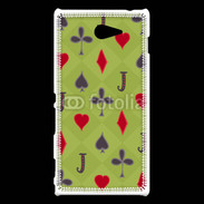 Coque Sony Xperia M2 Poker vintage 3