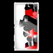 Coque Sony Xperia M2 Symbole de cartes