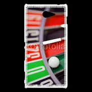 Coque Sony Xperia M2 Roulette de casino