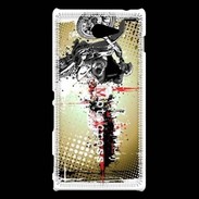 Coque Sony Xperia M2 motocross frame