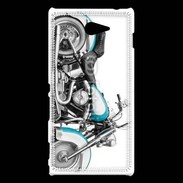 Coque Sony Xperia M2 Vintage moto Harley