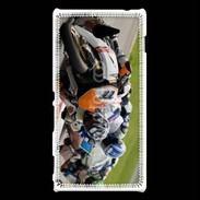 Coque Sony Xperia M2 Course de moto Superbike