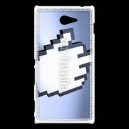 Coque Sony Xperia M2 curseur fuck