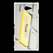 Coque Sony Xperia M2 clavier fuck