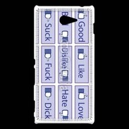 Coque Sony Xperia M2 Pouce geek