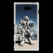 Coque Sony Xperia M2 Alien Androïd