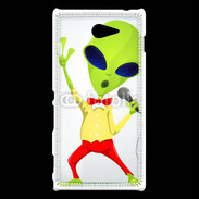 Coque Sony Xperia M2 Alien chanteur
