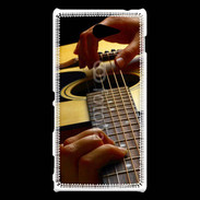 Coque Sony Xperia M2 Guitare sèche