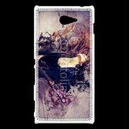 Coque Sony Xperia M2 Musique vintage