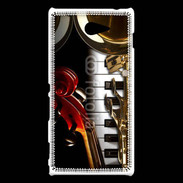 Coque Sony Xperia M2 Mélange d'instruments de musique