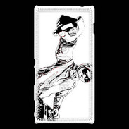 Coque Sony Xperia M2 DJ en dessin