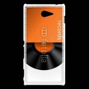 Coque Sony Xperia M2 Vecteur Vinyl Record