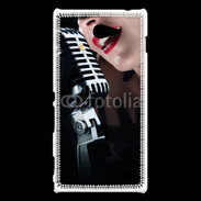Coque Sony Xperia M2 Chanteuse 1