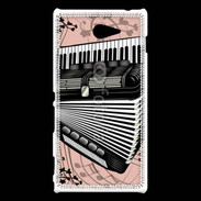 Coque Sony Xperia M2 Illustration accordéon 1