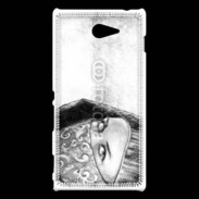 Coque Sony Xperia M2 Illustration de femme arabe