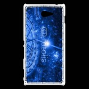 Coque Sony Xperia M2 Astrologie bleue