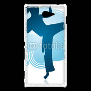 Coque Sony Xperia M2 Karaté féminin