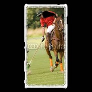 Coque Sony Xperia M2 Joueur de Polo