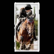 Coque Sony Xperia M2 Jumping Equitation