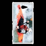 Coque Sony Xperia M2 Canoë Kayak