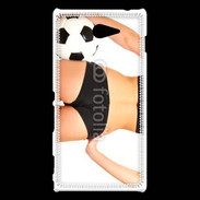 Coque Sony Xperia M2 Football féminin