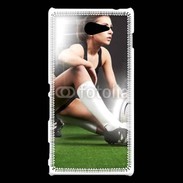 Coque Sony Xperia M2 Rugby féminin