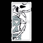 Coque Sony Xperia M2 Smash volley ball
