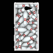 Coque Sony Xperia M2 Quille de bowling en folie
