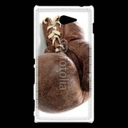 Coque Sony Xperia M2 Vieux gant de boxe