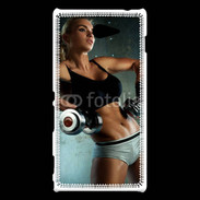Coque Sony Xperia M2 Musculation féminine