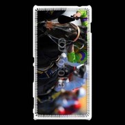 Coque Sony Xperia M2 Course de chevaux