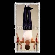 Coque Sony Xperia M2 Gymnastique Barres parrallèles