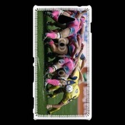 Coque Sony Xperia M2 Opposition pack de rugby