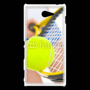 Coque Sony Xperia M2 Joueuse de tennis 