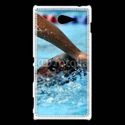 Coque Sony Xperia M2 Nageur compétition
