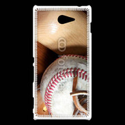 Coque Sony Xperia M2 Equipement de baseball