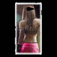 Coque Sony Xperia M2 Boxe féminine