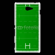 Coque Sony Xperia M2 Terrain de rugby
