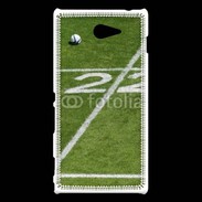 Coque Sony Xperia M2 Rugby ligne des 22 mètres