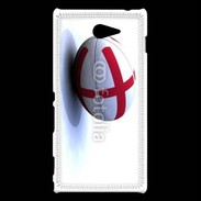 Coque Sony Xperia M2 Ballon de rugby Angleterre