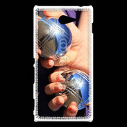 Coque Sony Xperia M2 Pétanque féminine