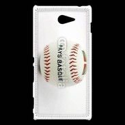 Coque Sony Xperia M2 Pelote basque 1