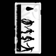 Coque Sony Xperia M2 Pelote basque 2