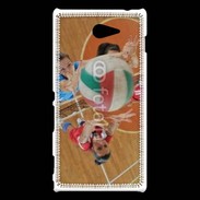 Coque Sony Xperia M2 Joueuses de volleyball au filet