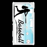Coque Sony Xperia M2 Passion du Baseball 5