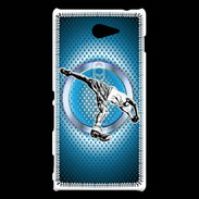 Coque Sony Xperia M2 Chrome basketball